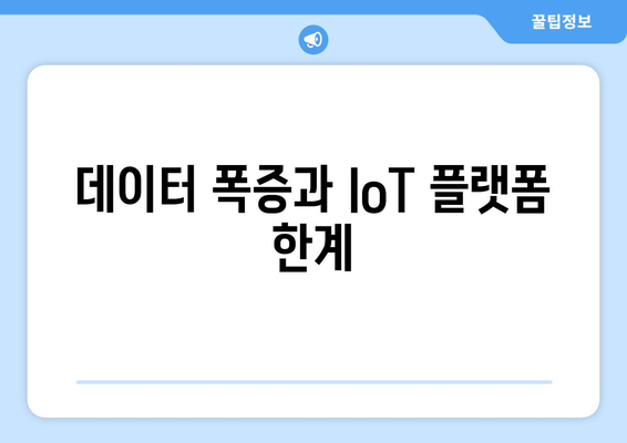 IoT 플랫폼의 확장성과 기술적 한계